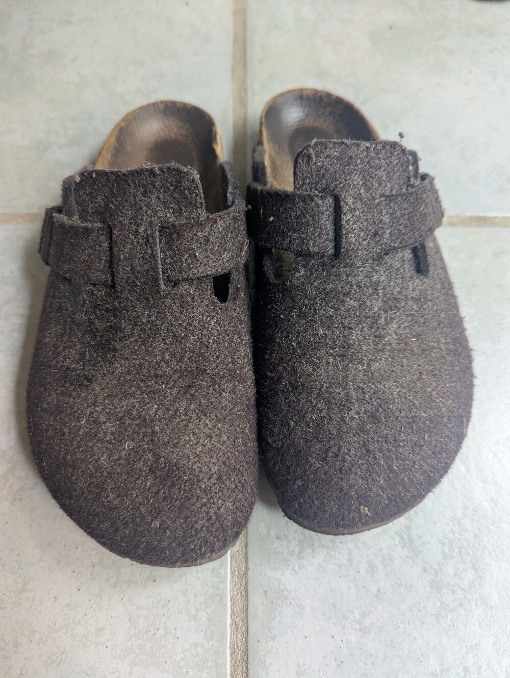 Birkenstock Boston Size 37 (women's Size 7) Clog Shoes In Great Condition